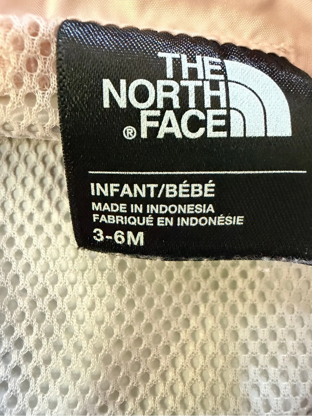 The North Face Baby Girls Rain Jacket- Size 3-6 Months